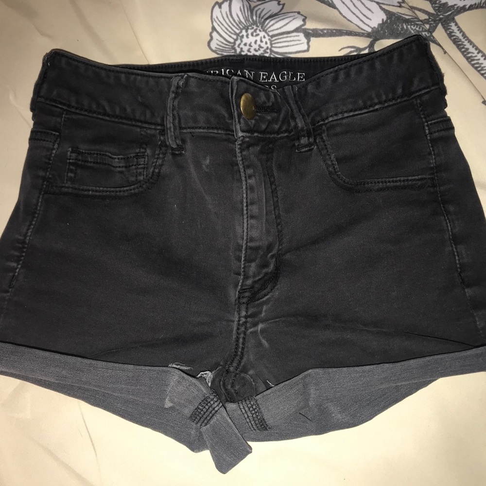 American Eagle Black Shorts